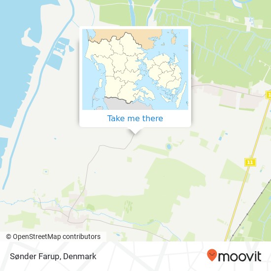 Sønder Farup map