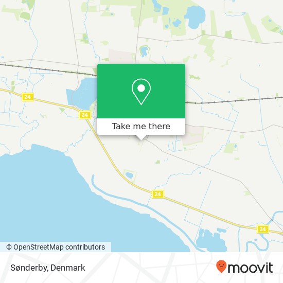 Sønderby map