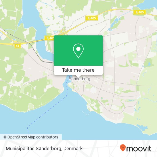 Munisipalitas Sønderborg map