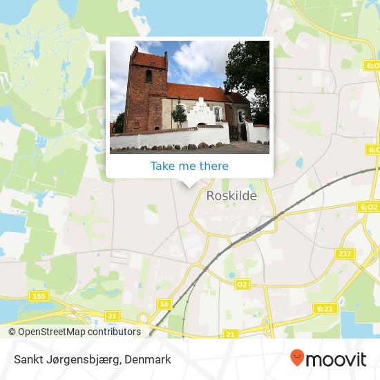 Sankt Jørgensbjærg map