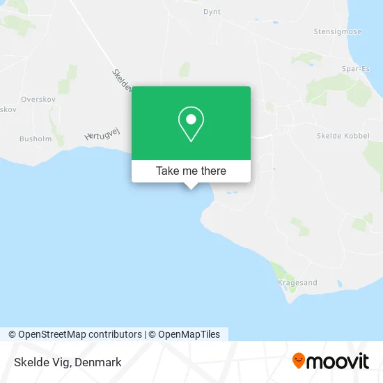 Skelde Vig map