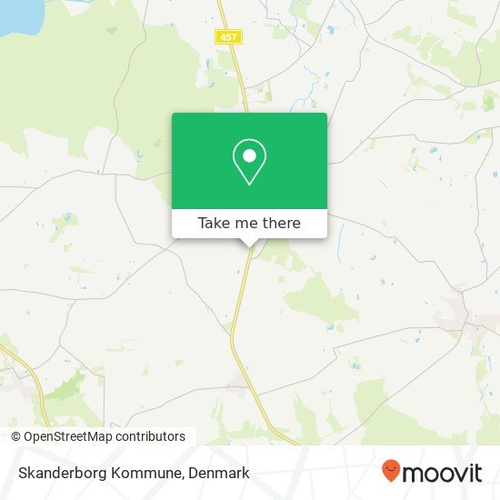 Skanderborg Kommune map