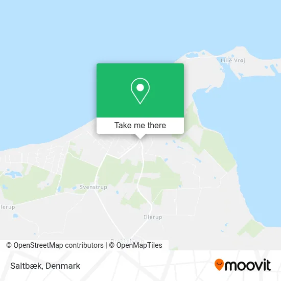 Saltbæk map