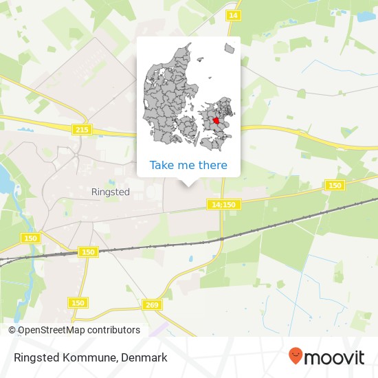 Ringsted Kommune map