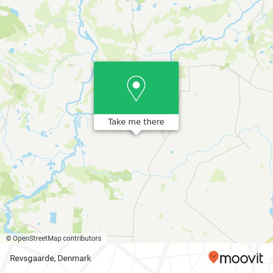 Revsgaarde map