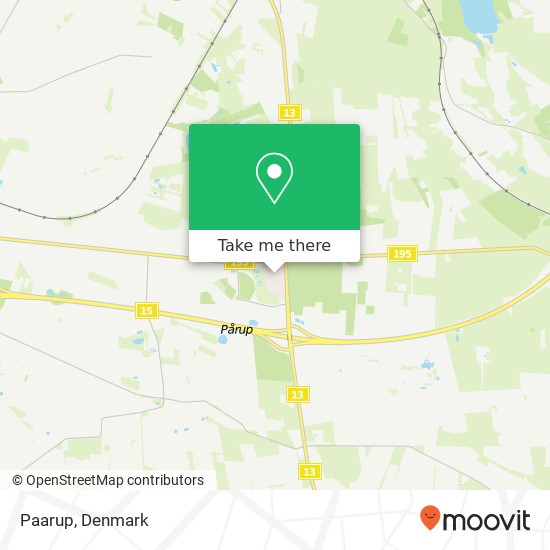 Paarup map