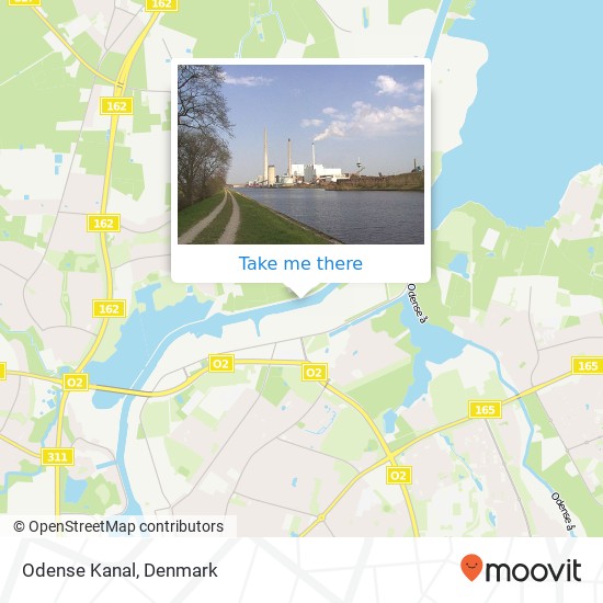 Odense Kanal map