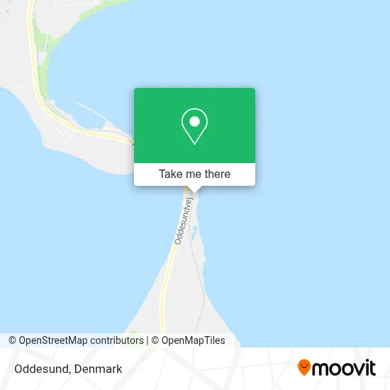 Oddesund map