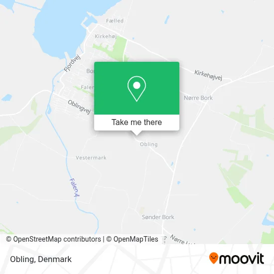 Obling map