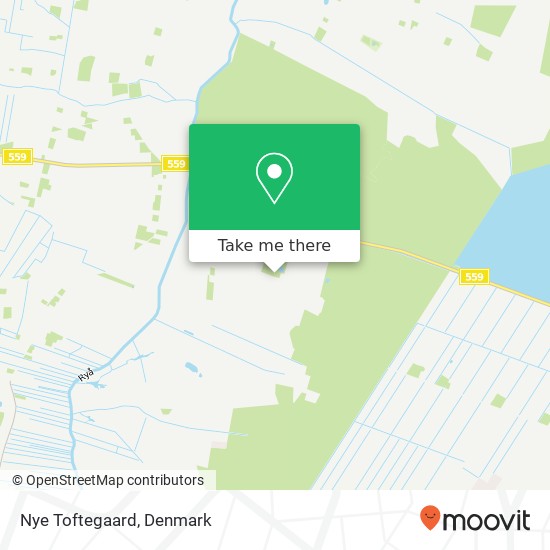 Nye Toftegaard map