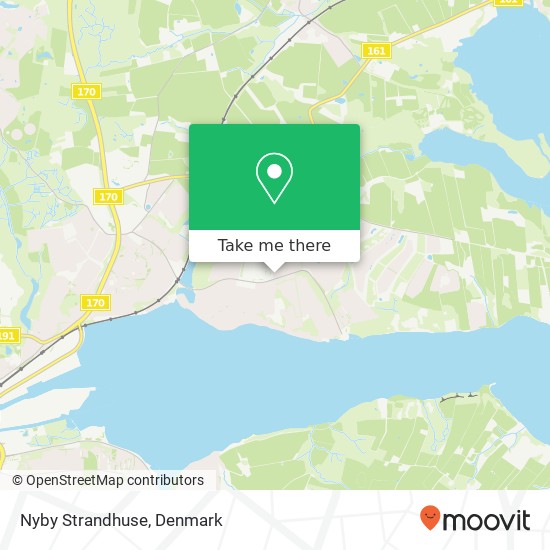 Nyby Strandhuse map