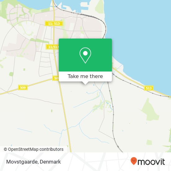 Movstgaarde map