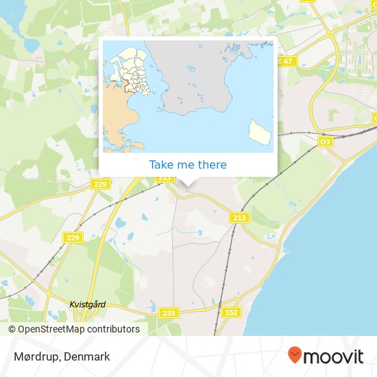 Mørdrup map