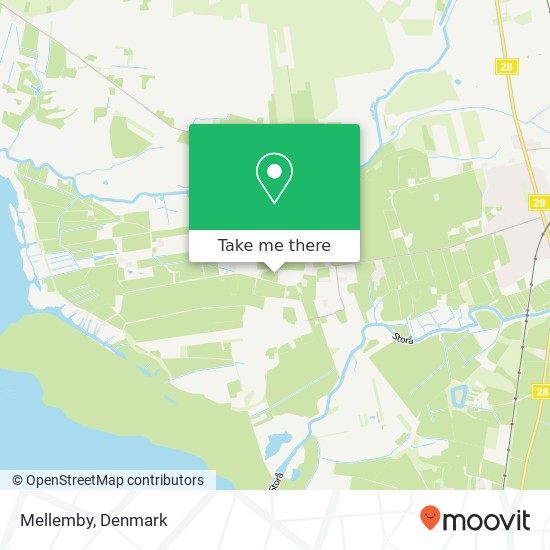 Mellemby map