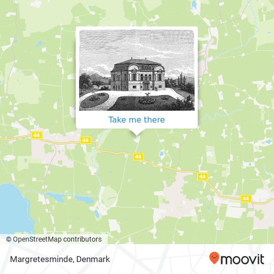 Margretesminde map