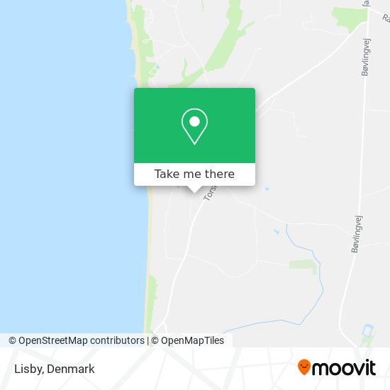 Lisby map