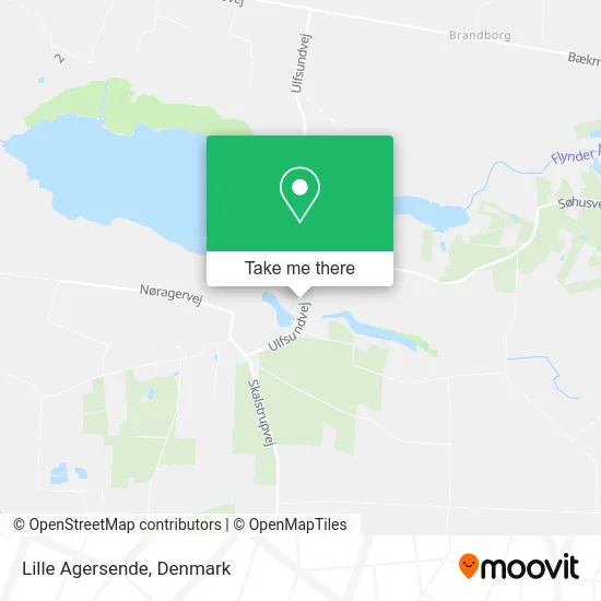 Lille Agersende map