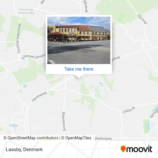 Laasby map
