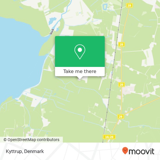 Kyttrup map