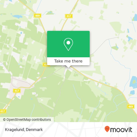 Kragelund map
