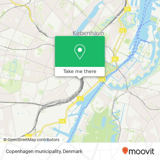 Copenhagen municipality map