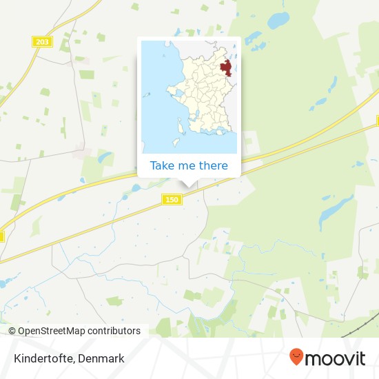 Kindertofte map