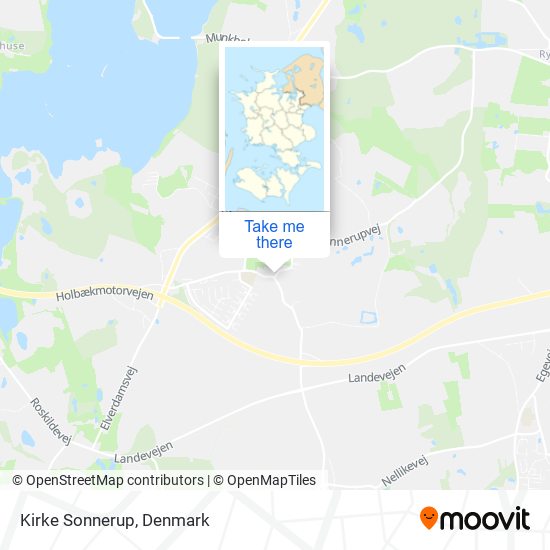 Kirke Sonnerup map