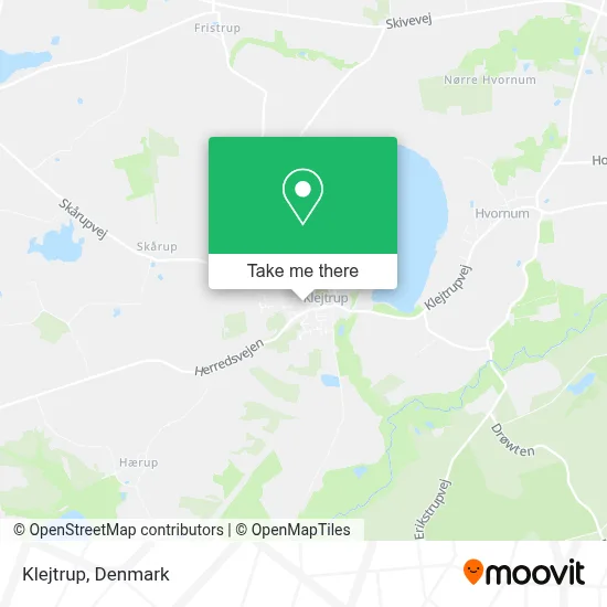 Klejtrup map