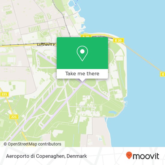 Aeroporto di Copenaghen map