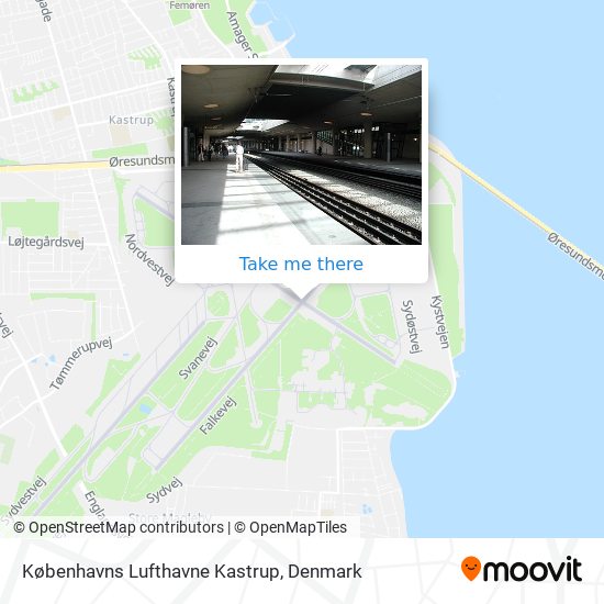 Københavns Lufthavne Kastrup map