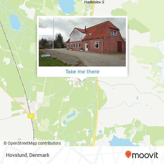 Hovslund map
