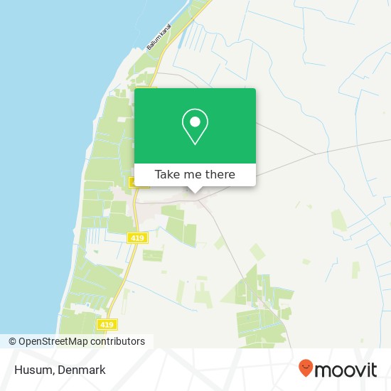 Husum map