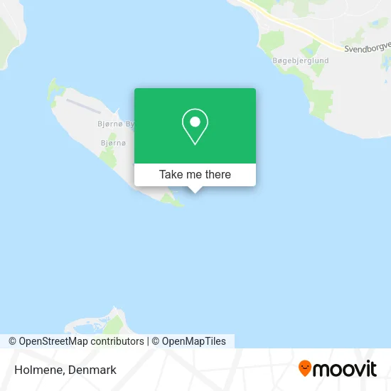 Holmene map