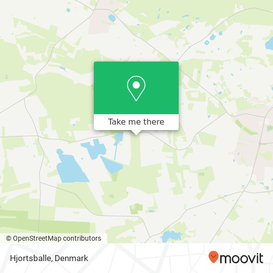 Hjortsballe map