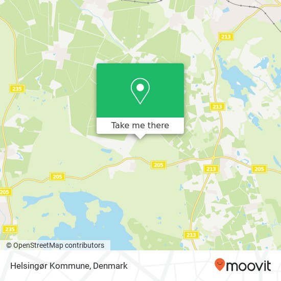 Helsingør Kommune map