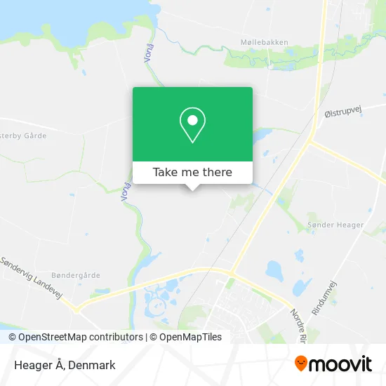 Heager Å map