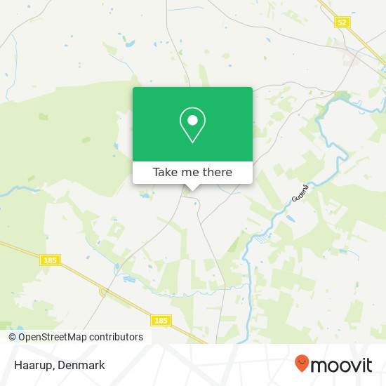 Haarup map