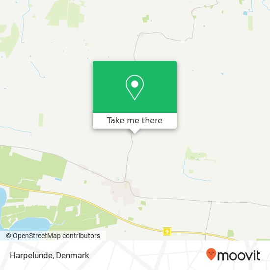 Harpelunde map