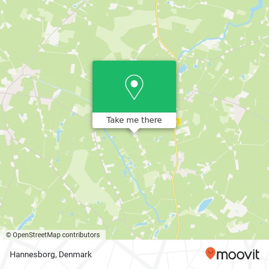 Hannesborg map