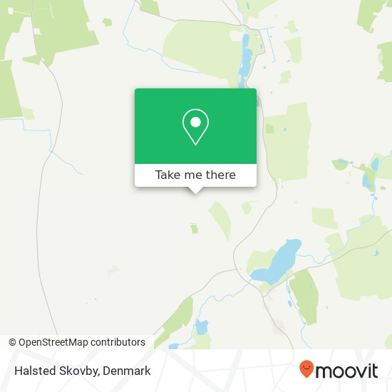 Halsted Skovby map