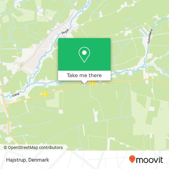 Hajstrup map
