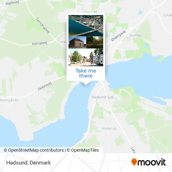 Hadsund map