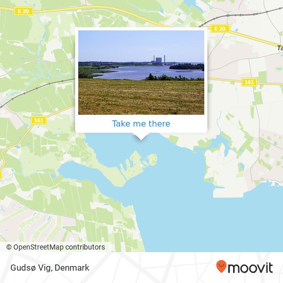 Gudsø Vig map