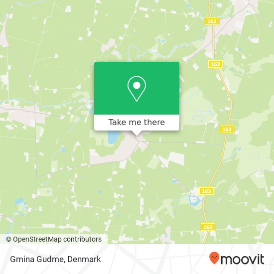 Gmina Gudme map