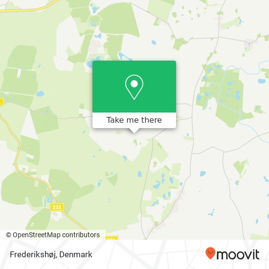 Frederikshøj map