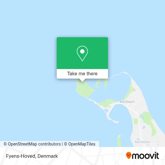 Fyens-Hoved map