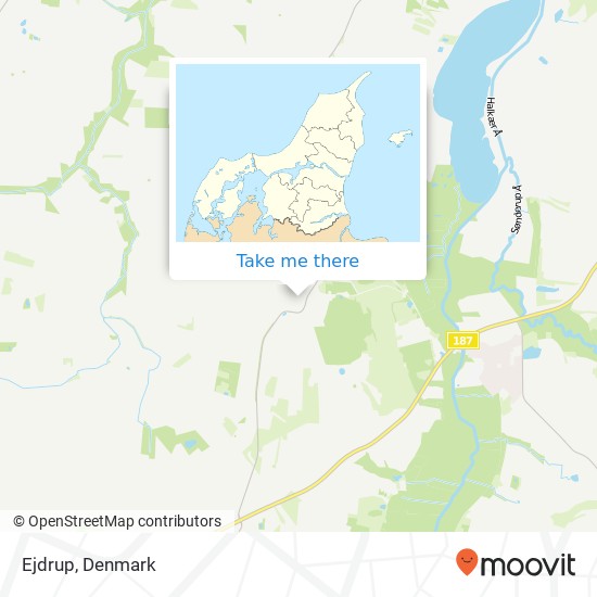 Ejdrup map