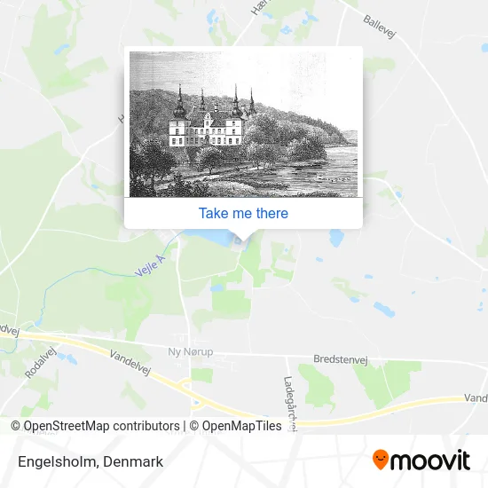 Engelsholm map