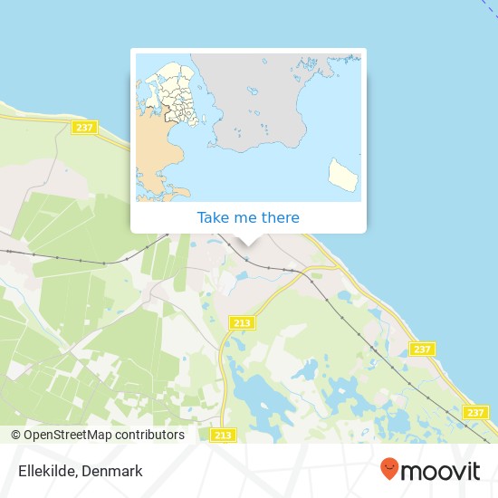 Ellekilde map