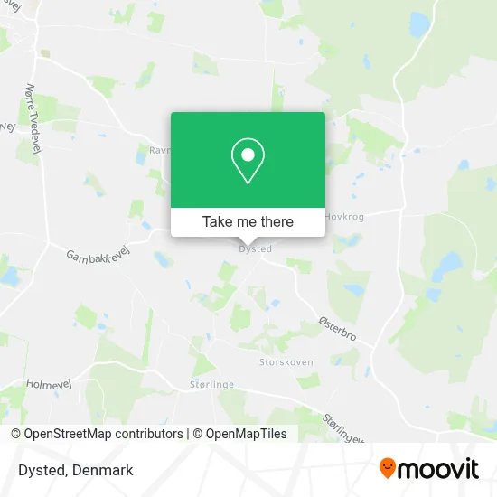 Dysted map